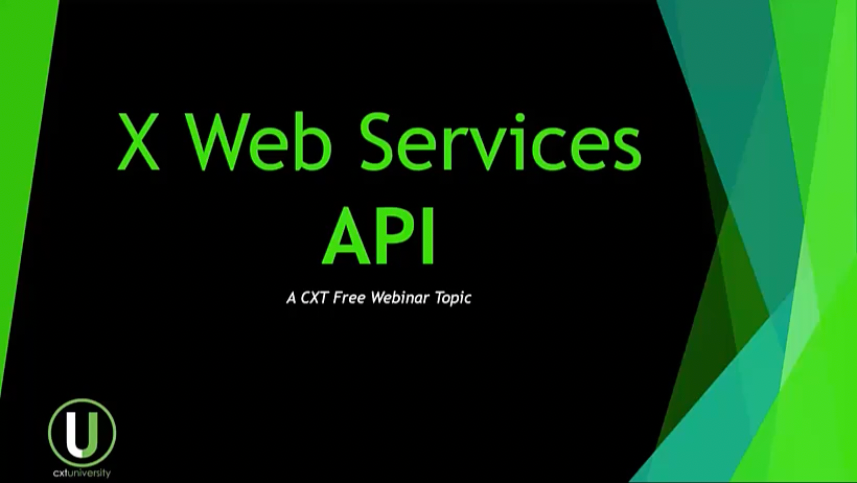 Using the API - Aug 2020