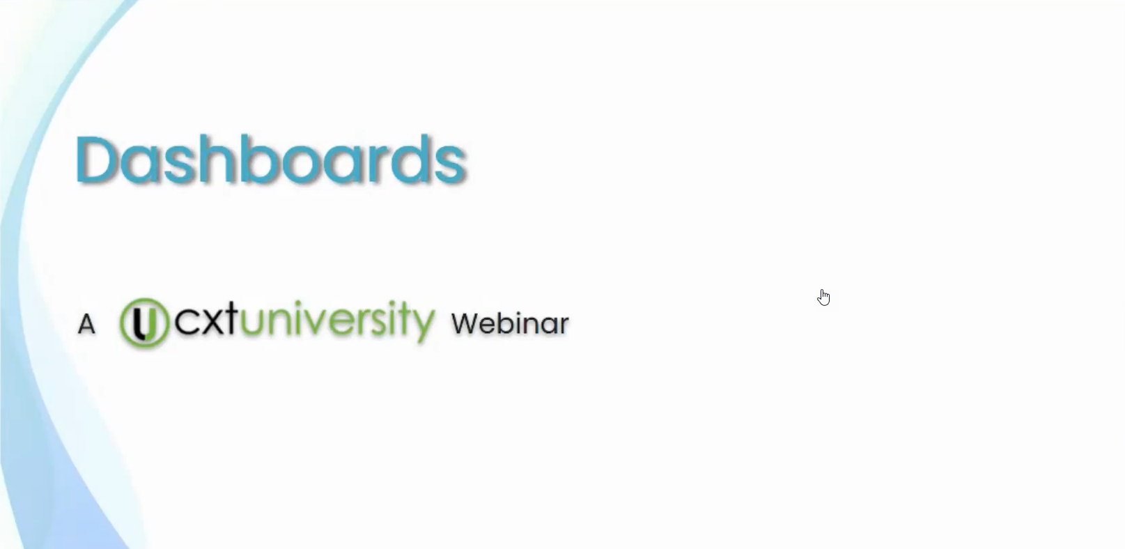 Dashboards - January 2022