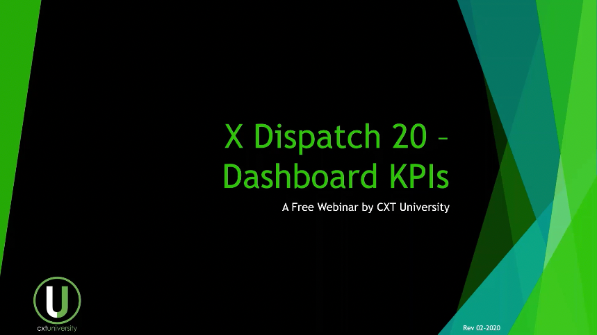 New Features in the Dashboard - May 2020