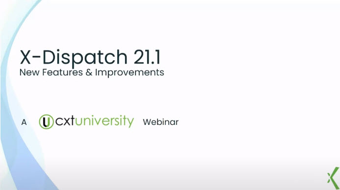 New Features in Version 21.1 - November 2021